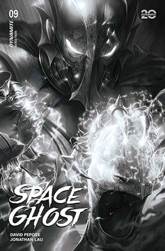 Space Ghost #9 Cover O 7 Copy Incentive Mattina Black & White