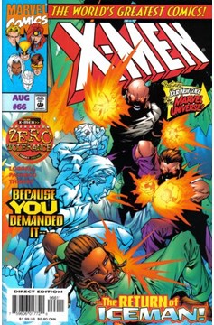 X-Men #66 [Direct Edition]-Very Fine (7.5 – 9)