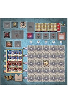 Tiny Epic Crimes Game Mat: Retail Edition