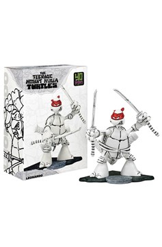 Teenage Mutant Ninja Turtles Black & White Original Sketch Leonardo Px Action Figure