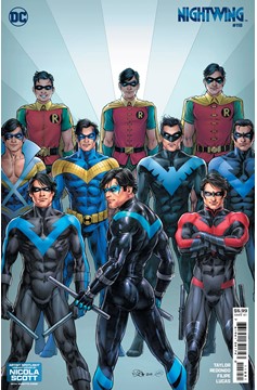 Nightwing #118 Cover E Nicola Scott Artist Spotlight Card Stock Variant