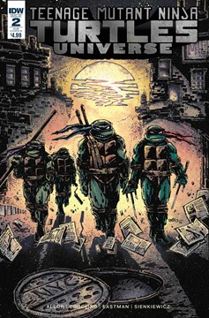 Teenage Mutant Ninja Turtles Universe #2 Eastman Variant