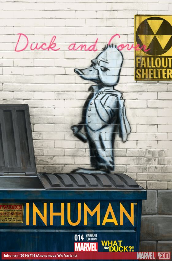 Inhuman #14 (Anonymous Wtd Variant) (2014)