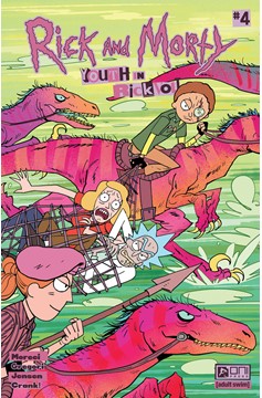 Rick and Morty Youth in Rickvolt #4 Cover B Brahm Revel Variant (Mature) (Of 4)