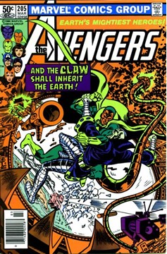 The Avengers #205 [Newsstand]-Fine (5.5 – 7)