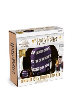 Hp Wizarding World Knit Kit Knight Bus Door Stop