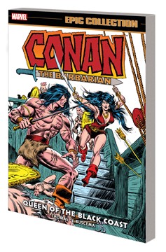 Conan the Barbarian The Original Marvel Years Epic Collection Graphic Novel Volume 4 Queen of the Black