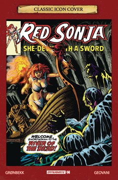 Red Sonja 2023 #14 Cover G 1 for 10 Incentive Brunner Icon