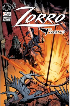 Zorro Flights #1 Cover B Carratu