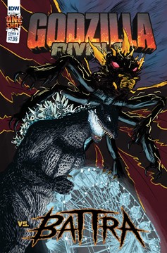 Godzilla Rivals #4 Vs Battra Cover B Martinez