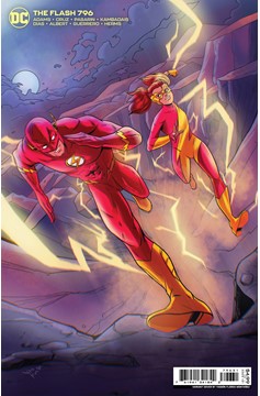 Flash #796 Cover C Yasmin Flores Montanez Card Stock Variant (One-Minute War)