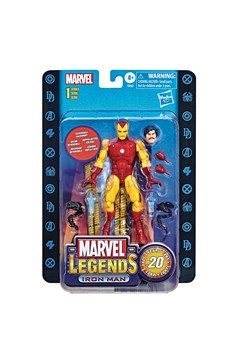 Marvel Legends 20th Anniversary Iron Man 6 Inch Action Figure Case