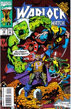 Warlock And The Infinity Watch #19-Very Good (3.5 – 5)