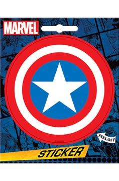 Captain America Symbol Sticker