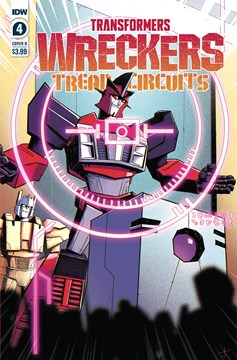 Transformers Wreckers Tread & Circuits #4 Cover B Burcham (Of 4)