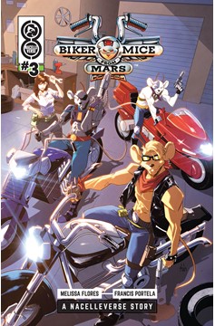 Biker Mice from Mars #3 Cover B Marco Renna & Andrew Dalhouse Variant (Of 3)