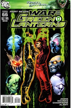 Green Lantern #66 (War of the Green Lanterns) (2005	)
