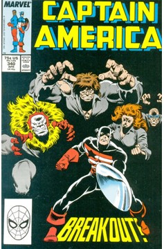 Captain America #340 [Direct] - Fn+ 