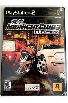 Playstation 2 Ps2 Midnight Club 3 Dubbed Edition Remix 