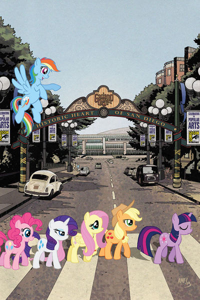 My Little Pony Friendship Is Magic #9 San Diego ComicCon Variant