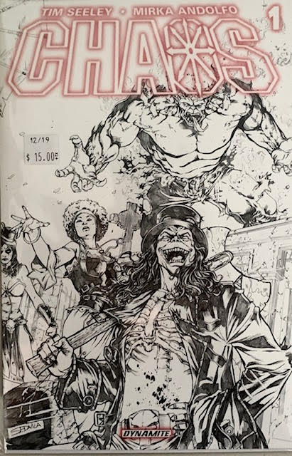 Chaos (2014) #1 Diamond Retailer Summit Exclusive Sketch Variant