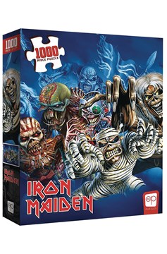 Iron Maiden Faces of Eddie 1000 Pc Puzzle