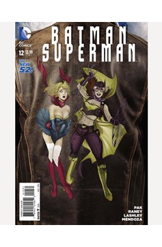 Batman Superman #12 (2013) DC Bombshells cover