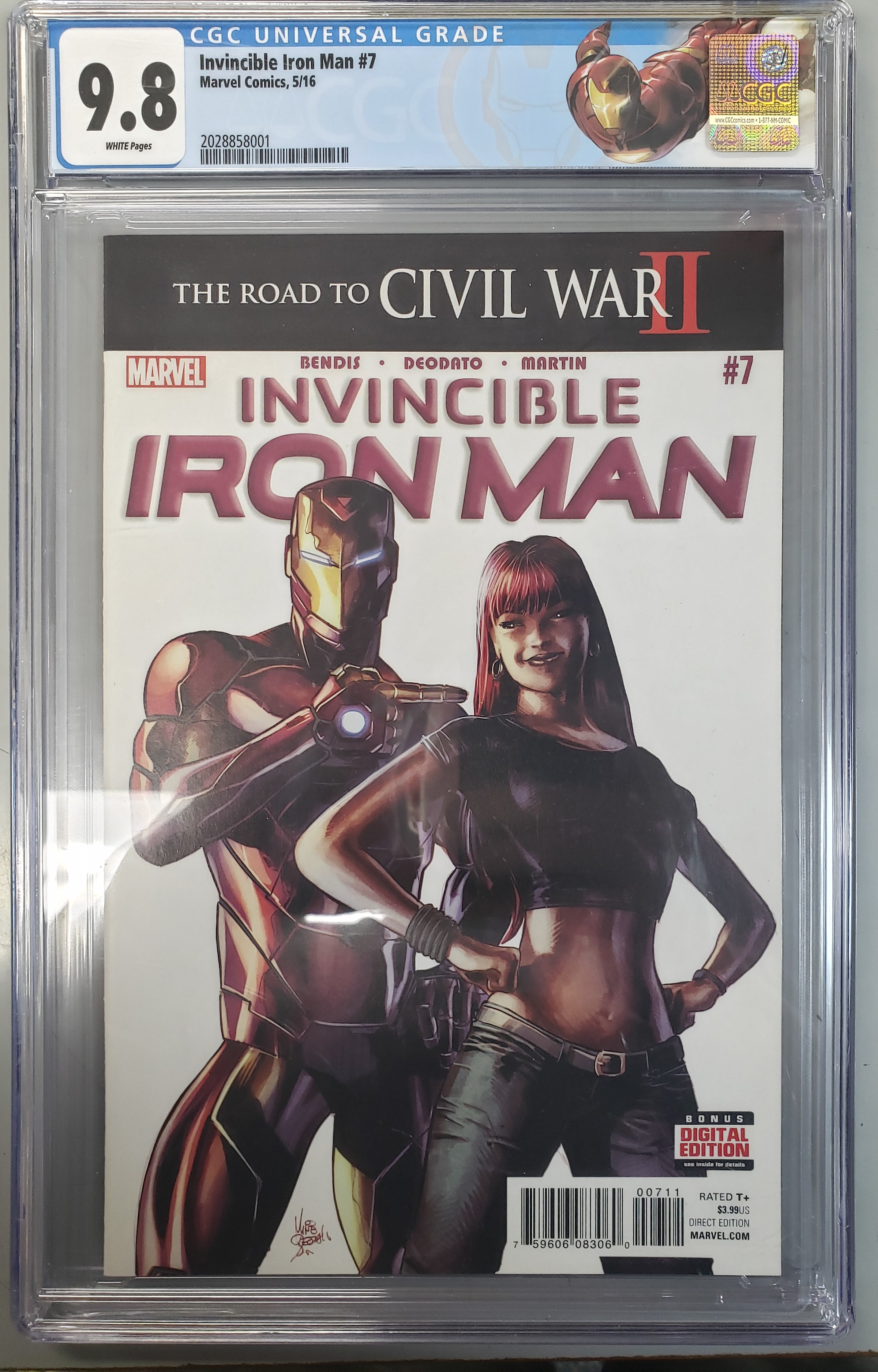 Invincible Iron Man #7 (2015) CGC 9.8