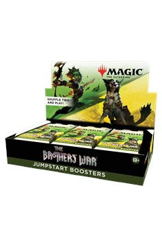 Magic The Gathering TCG: The Brothers War Jumpstart Booster Display (18)