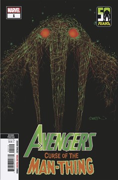 Avengers Curse Man-Thing #1 2nd Printing Gleason Webhead Variant