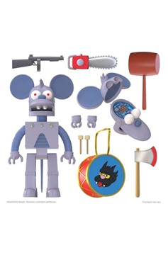 The Simpsons Ultimates Robot Itchy Action Figure