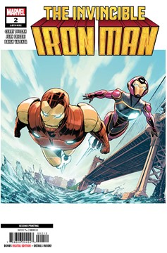 Invincible Iron Man #2 2nd Printing Juan Frigeri Variant (2022)