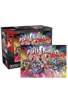 Mighty Morphin Power Rangers 3000 Pc Jigsaw Puzzle