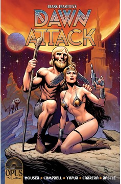 Frank Frazettas Dawn Attack #3 Cover C 1 for 5 Incentive Sanapo & Martin (Of 5)