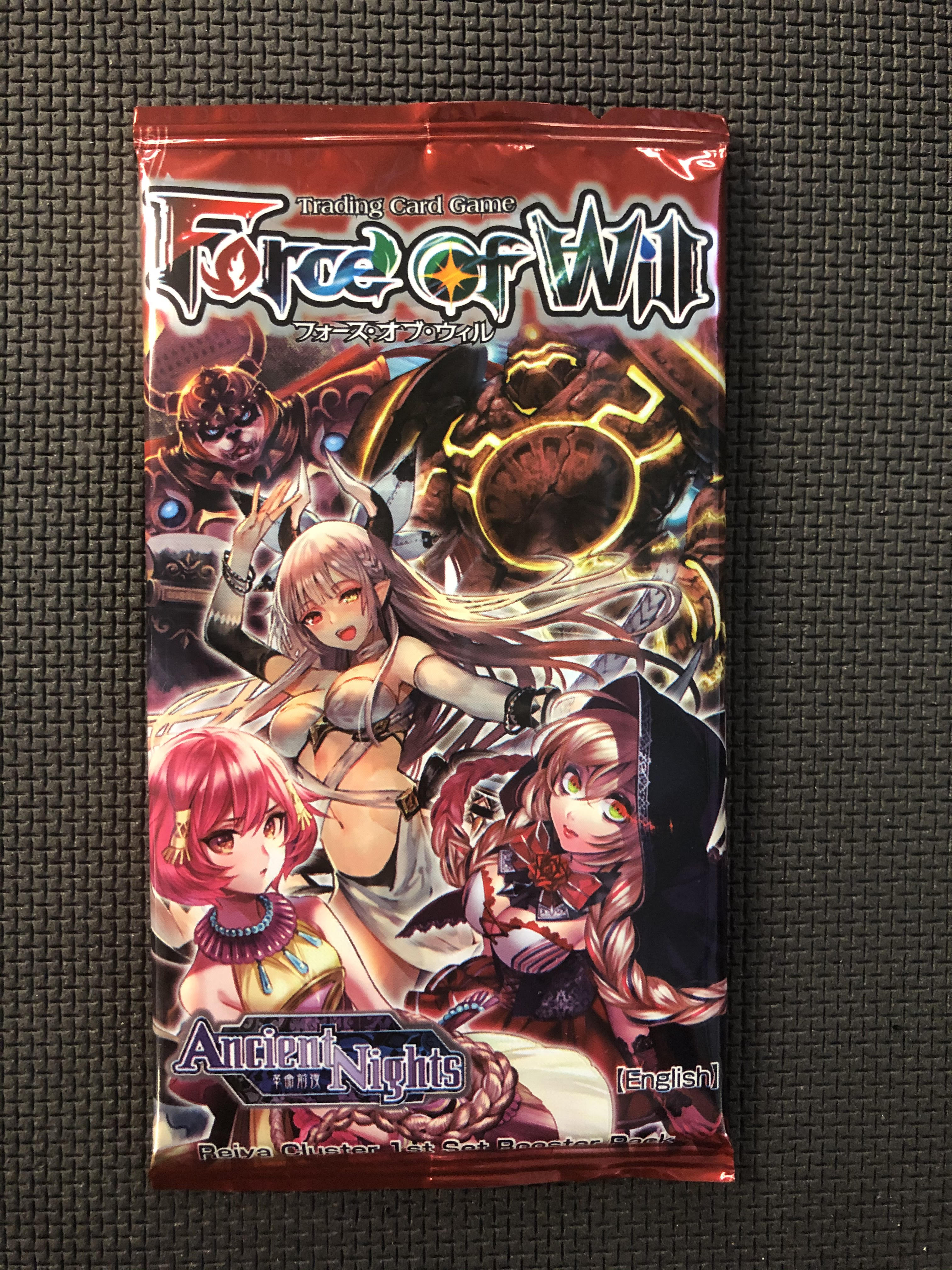 Force Of Will Tcg Ancient Nights Booster Pack