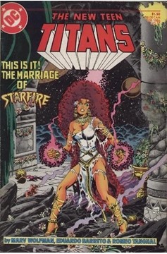 New Teen Titans (Volume 2) #17 February, 1986.