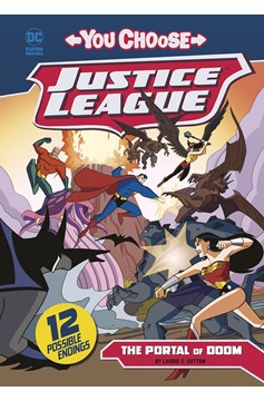 Justice League You Choose Young Reader Graphic Novel #3 Portal of Doom