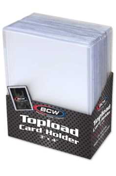 Topload Card Holder 3x4 - Standard (25)