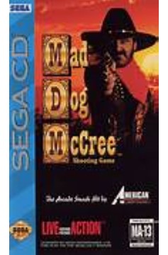 Sega Cd Mad Dog Mccree Shooting Game