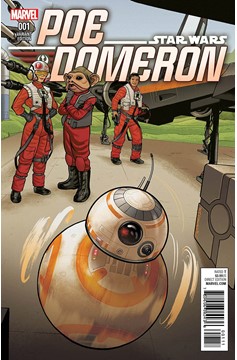 Star Wars Poe Dameron #1 Quinones Bb 8 Variant