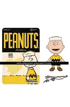 Peanuts Camp Charlie Brown W3 Reaction Figure