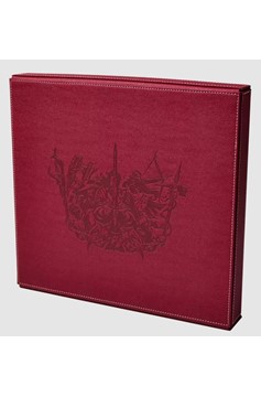 Dragon Shield Roleplaying Player Companion RPG Accessory Box & Dice Tray - Blood Red
