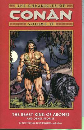 Chronicles of Conan Graphic Novel Volume 12 Beast King of Abombi