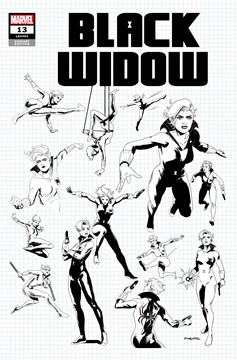 Black Widow #13 Pimentel Design Variant (2020)