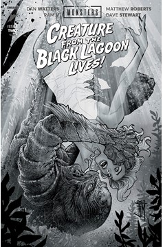 Universal Monsters the Creature from the Black Lagoon Lives #2 Cover D 1 for 25 Incentive Francis Manapul V (Of 4)