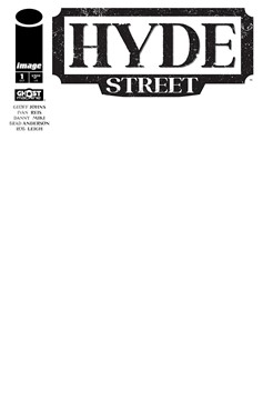 Hyde Street #1 Cover F Blank Sketch Variant