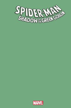 Spider-Man: Shadow of the Green Goblin #1 Green Blank Cover Variant
