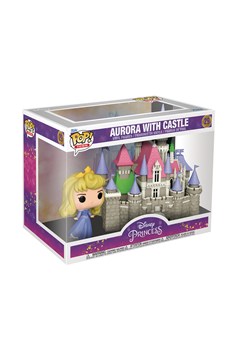 Pop Town Ultimate Princess Princess Aurora W/ Castle Vinyl Figure