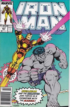 Iron Man #247 [Newsstand]-Very Good (3.5 – 5)