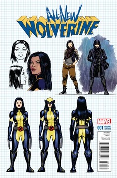 All New Wolverine #1 Lopez Design Variant (2015)